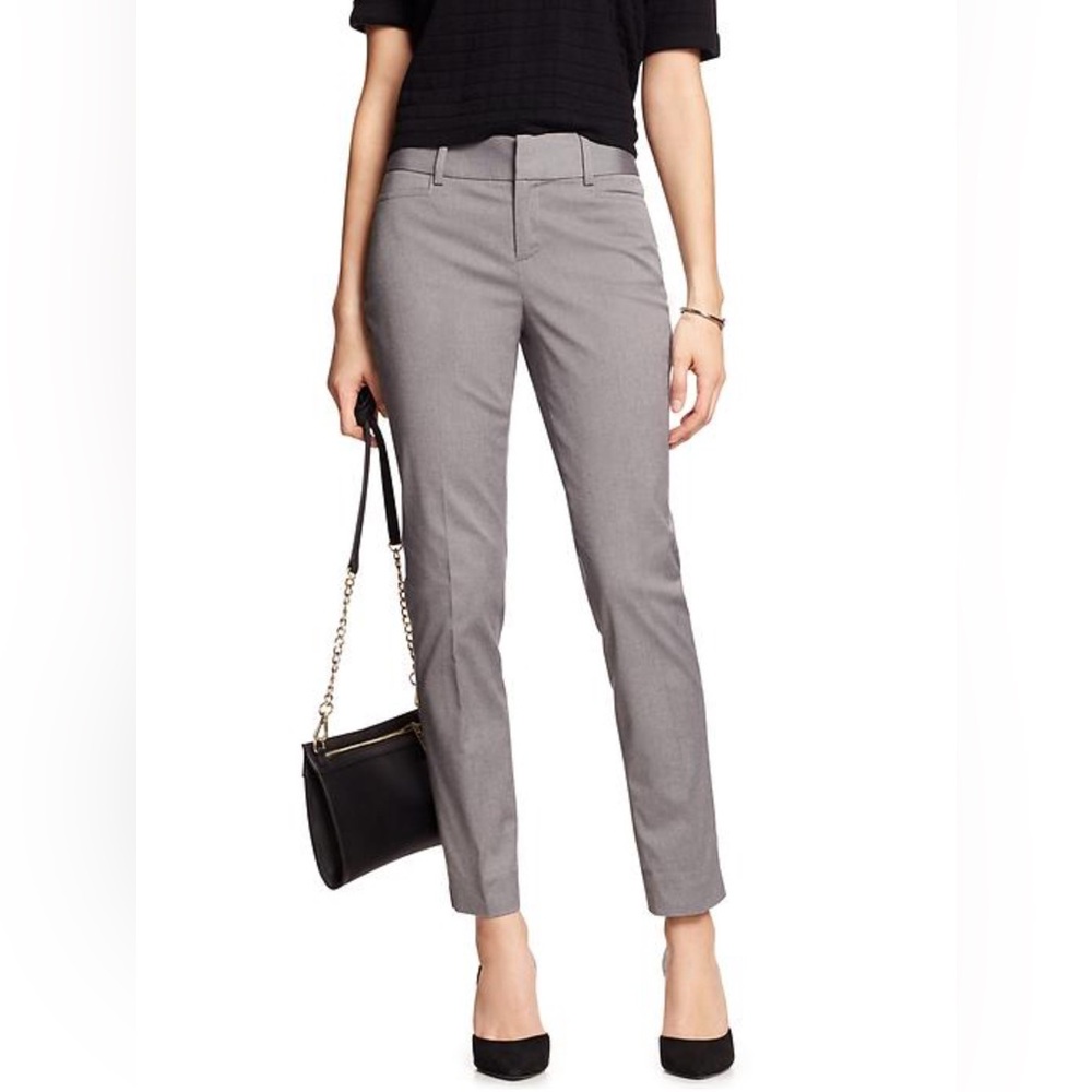 Banana Republic Gray Ankle Pants